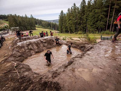 Spartan Race Obstacles Rolling Mud obstacle WATER TRENCHES