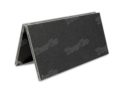 3′x3′ Square Folding Platform, Carpeted