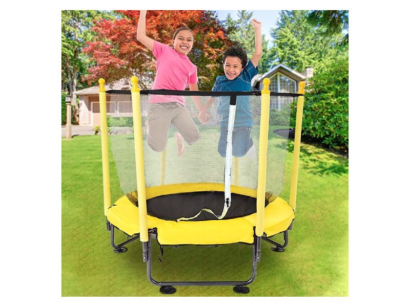 4'+Round Kid Trampoline3