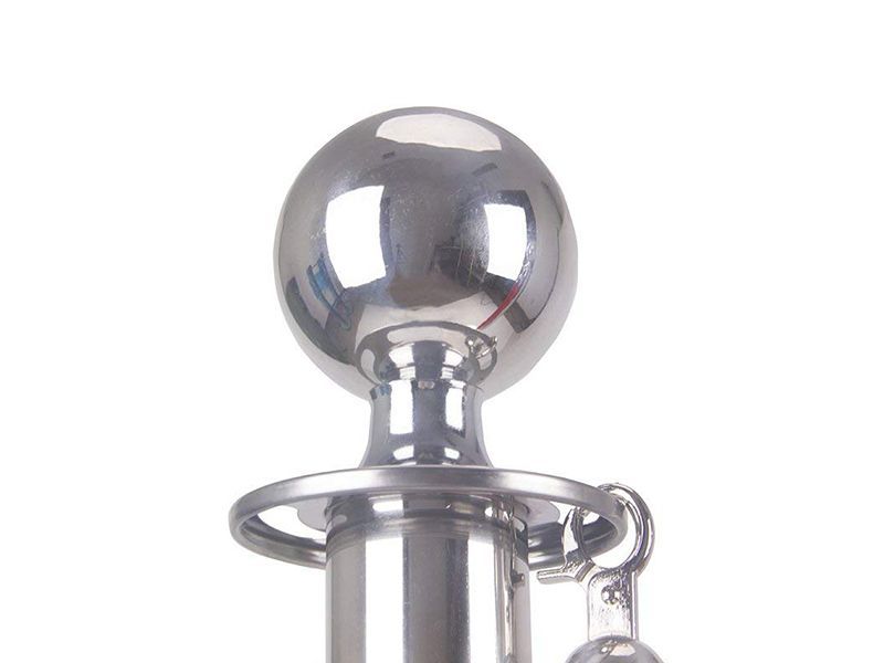 4.25' Stainless Steel Retractable Stanchion-5