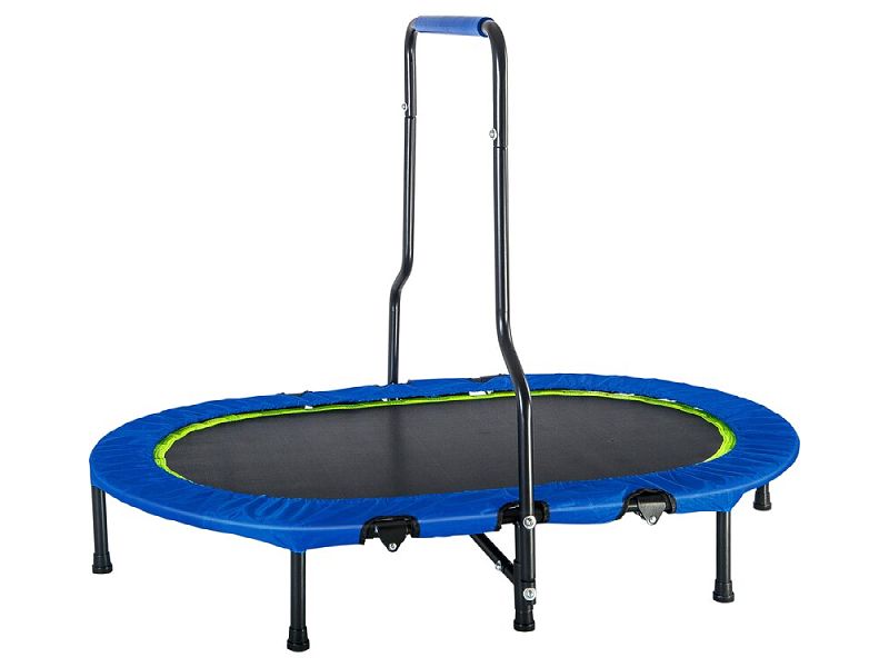 https://www.tourgosolution.com/mini-under-5/4-6-oval-fitness-trampoline-with-handlebar.html 4.6' Oval Fitness Trampoline with Handlebar