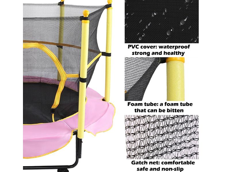 4.75'+Foldable Round Trampoline6