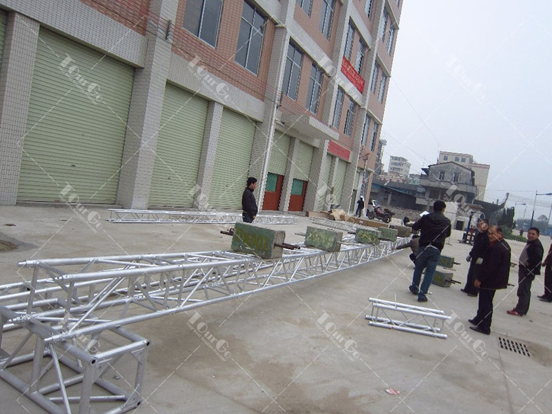 400x400 truss test
