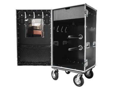 Equestrian Double Saddle Tack Locker Flight Case