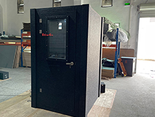 w127xd127xh211cm single wall silence soundproof recording booth studio