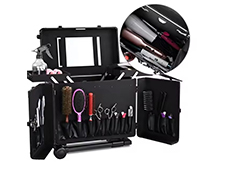 Rolling Barber Tool Case Convenient Barber Tool Storage Solution