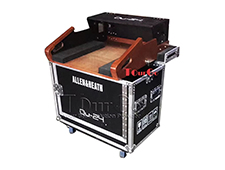 TourGo Flip Flight Case for Allen & Heath QU24 with Doghouse