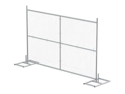 6 Ft. tall x 10 Ft. Wide – Chain Link Fence Kit