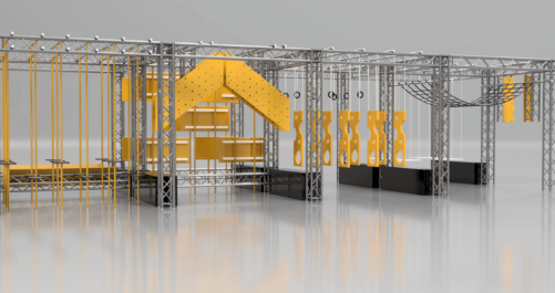 4Ninja Warrior Obstacle Course