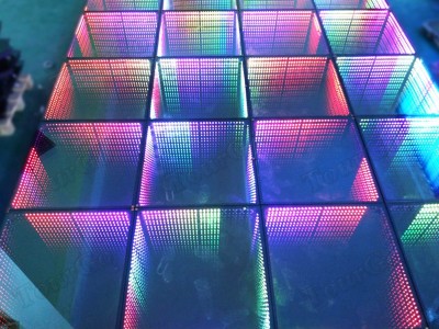 LED 3d Tunnel dance floor