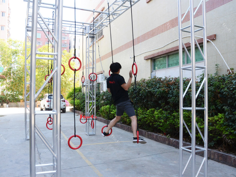 Ninja Playground Warrior Obstacles Elements SEA OF MULTIPLE RINGS