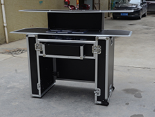 TourGo Customized Mobile Bar Counter Table Flight Road Case