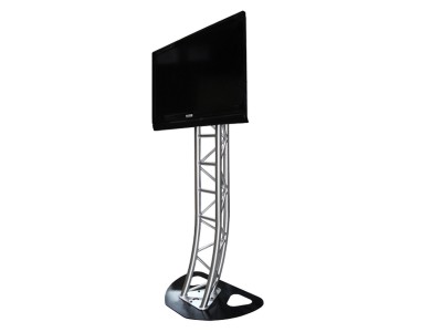 2 Meter high LCD Aluminum TRUSS TV Floor STANDs