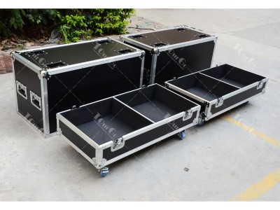 4ATA Flight Case for Two QSC-KW153 Speakers