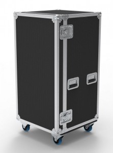 6 Drawer Tech Flight Case with Hinged Lid