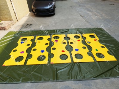 4 Ninja Cheese hanging door
