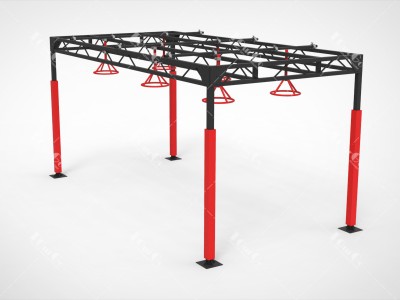 43 UIPM Obstacle Flying Hoops