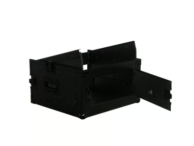 4Black 10U Top Slanted 4U Vertical Pro Combo Rack