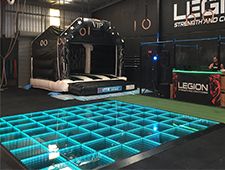 WIFI control Infinity Mirror 3D LED Dance Floor