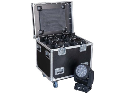 Moving Head Cases WITH CHAUVET ROGUE R2 WASH INSERT