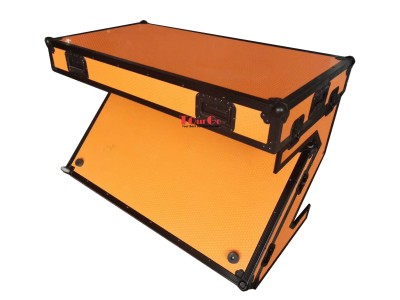 Portable dj flight z style table with case