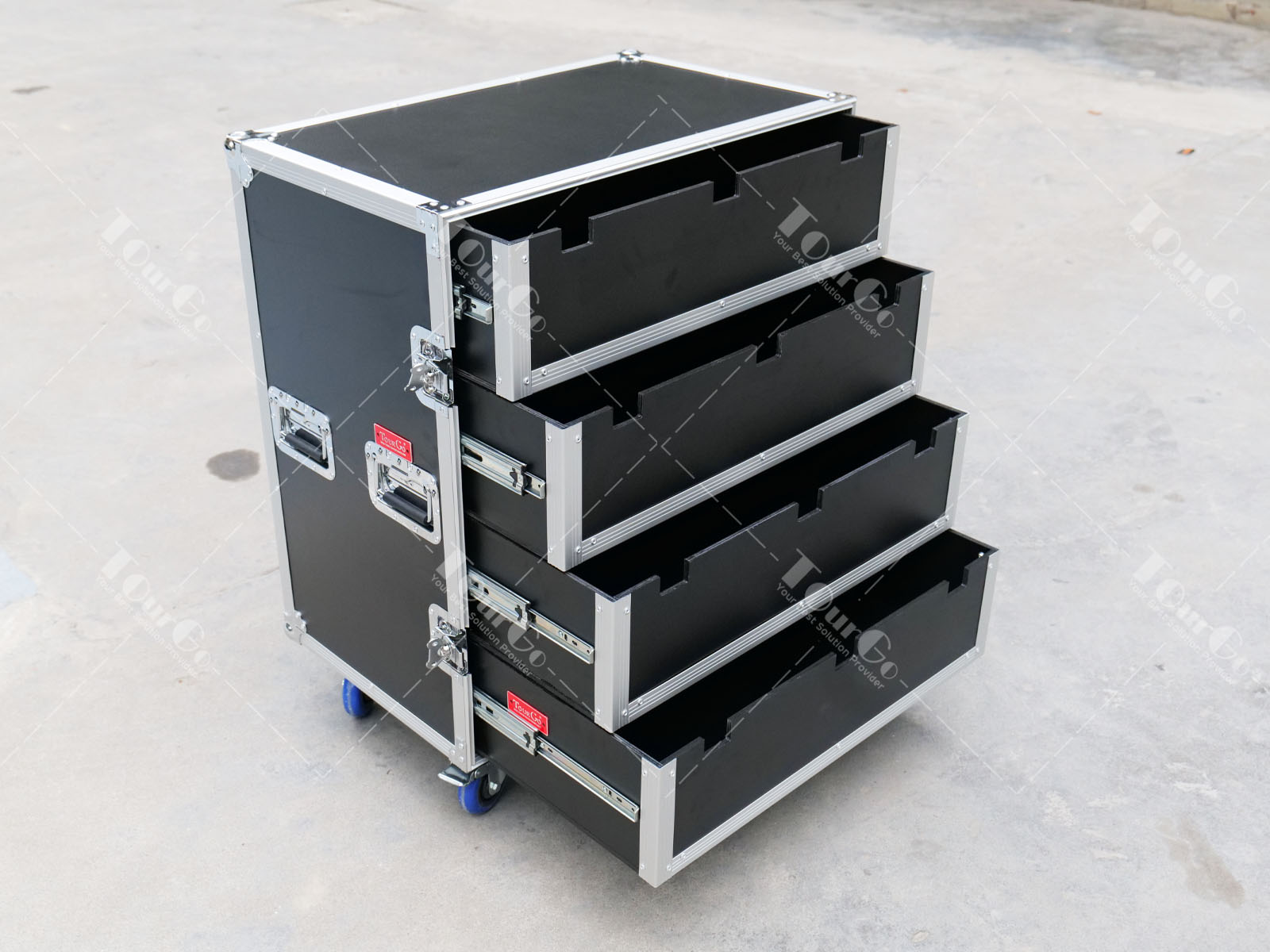 4drawer box flight case 