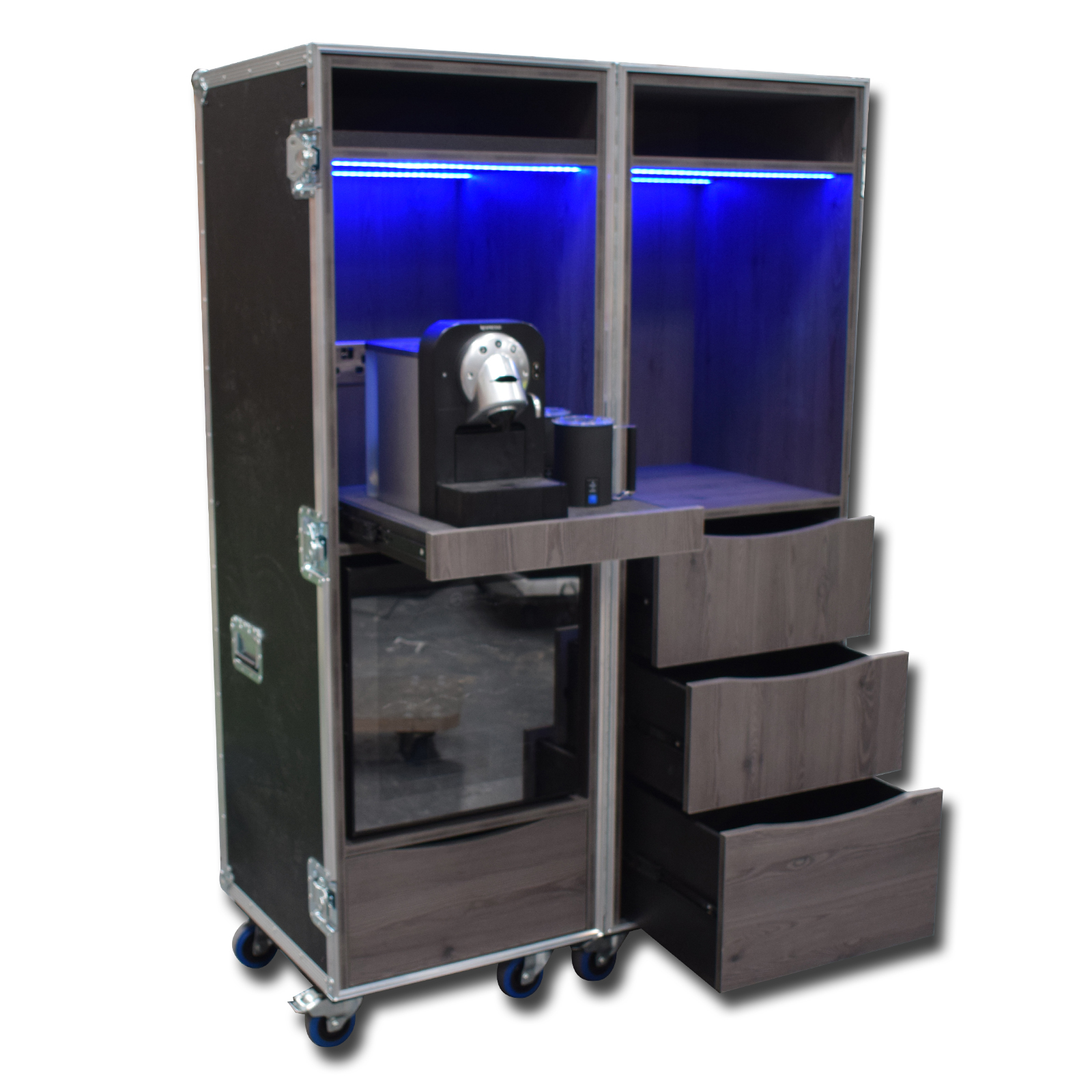 4Mobile Beverage Tour Catering Flight case