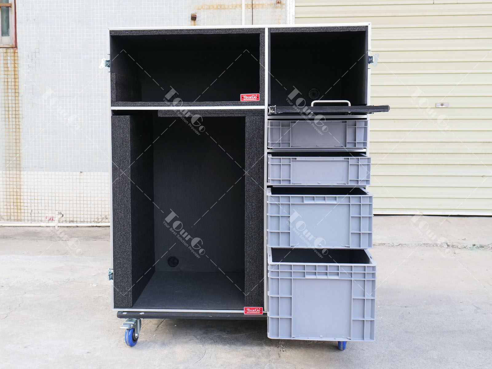 4Workstation Flight Case