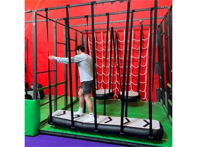 ninja warrior mobile playground ninja warrior air bridge