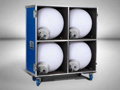 4VARYTEC LED Ball 50 Flightcase