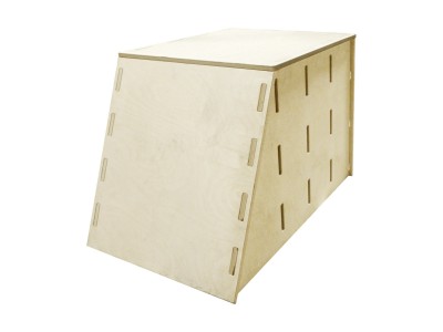 Pop Up Parkour 1-Sided Trapezoid Box