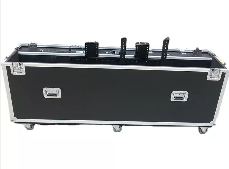 55″ -85” Plasma/LCD/LED TV Flight Case With Pro Riser Electric Lift