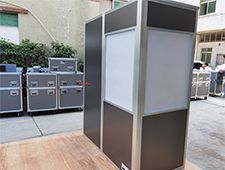 International Conference Translation Booth Meeting Room Simultaneous Interpreter Booth for 1 2 3 person