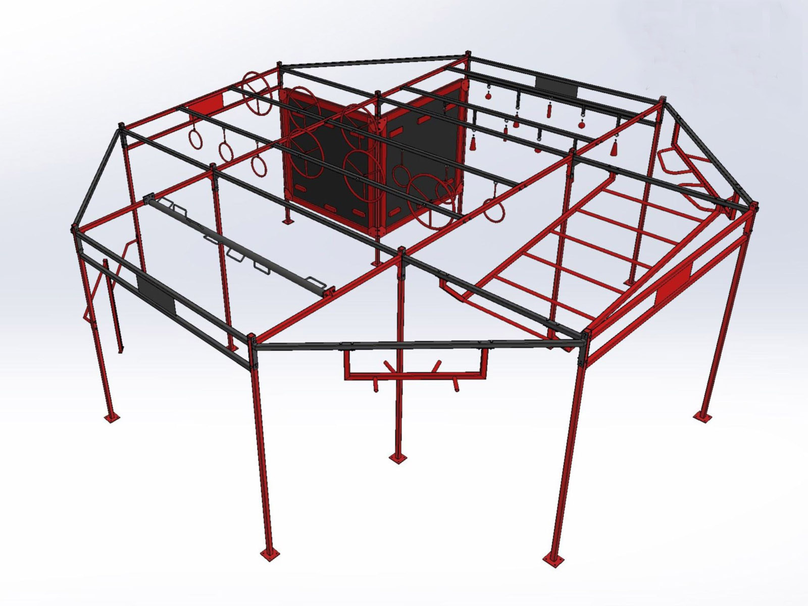 4Ninja Steel Frame Courses