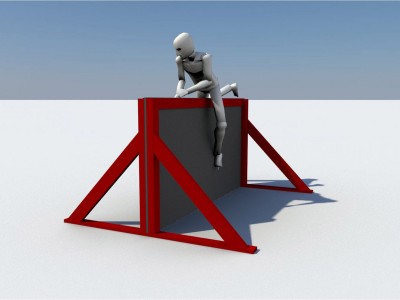 Ninja Race Equipment Small plank