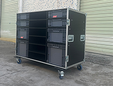 8 Drawer 6 Way Stanley Fatmax Production Tool Flight case