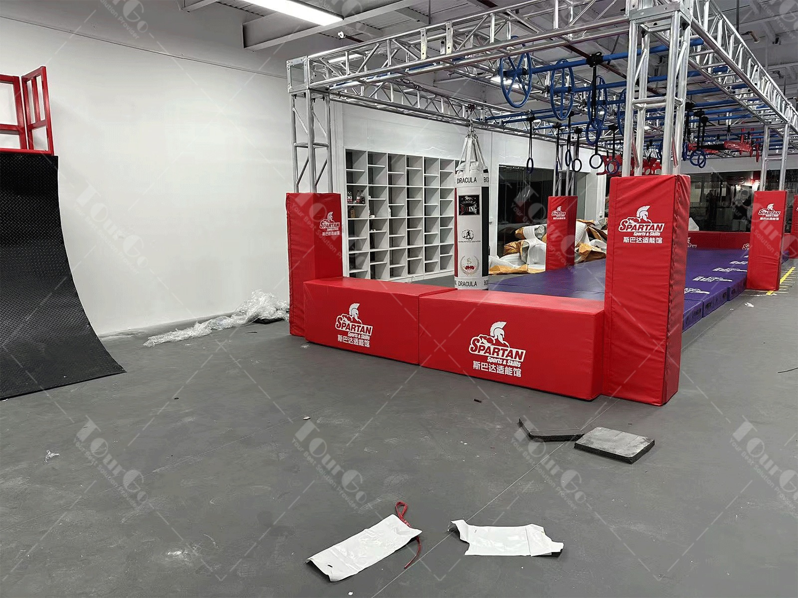 Ninja Warrior obstacle Course