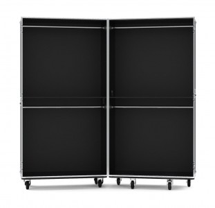 Flight Case with Clothes Rails