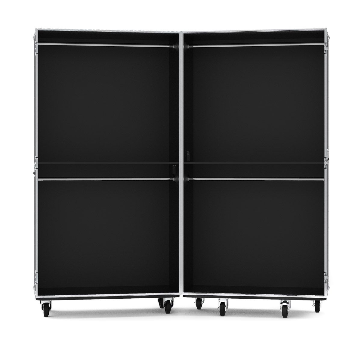 Flight Case with Clothes Rails