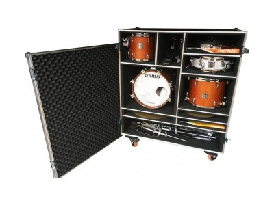 drum ata flight casehardware case 9 Piece Drum Vault drums tool Flight Case Tool Storage