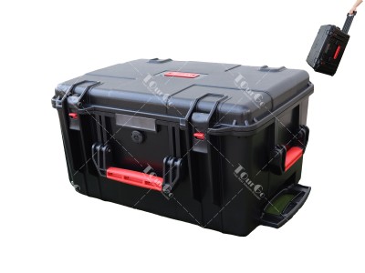 61L Portable pp trolley ABS plastic flight tool case