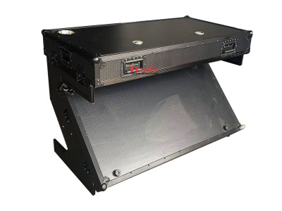 Foldable DJ Z Style Table Flight Case with Beer Cup