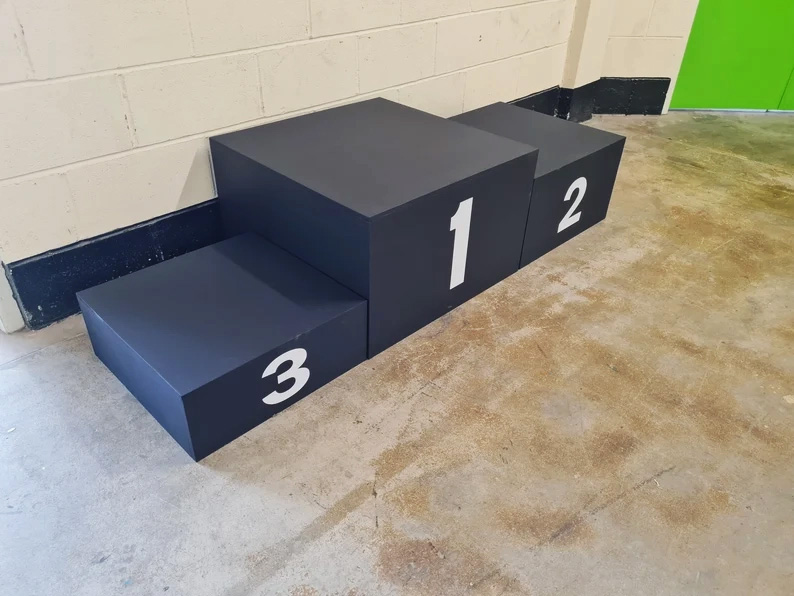 4 Winners Podium with handy storage
