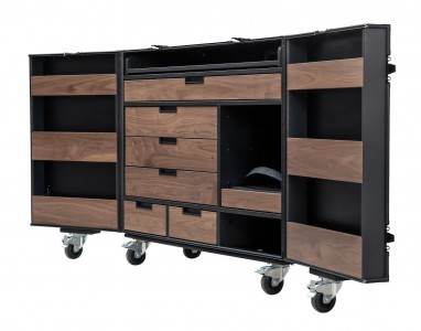 4 6 Drawer Production Flight Case