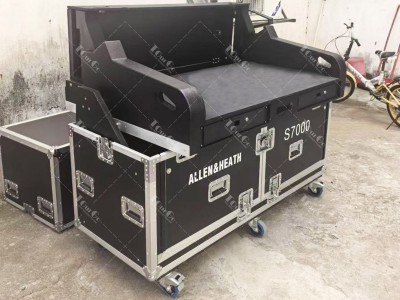 Flip flight case for Allen &Heath S7000