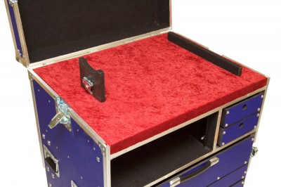 4 guitar Tech Road Case