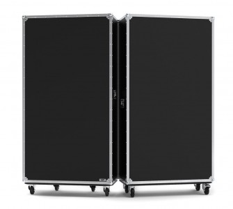 Flight Case with Clothes Rails