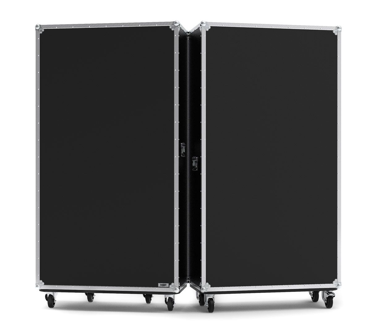 Flight Case with Clothes Rails