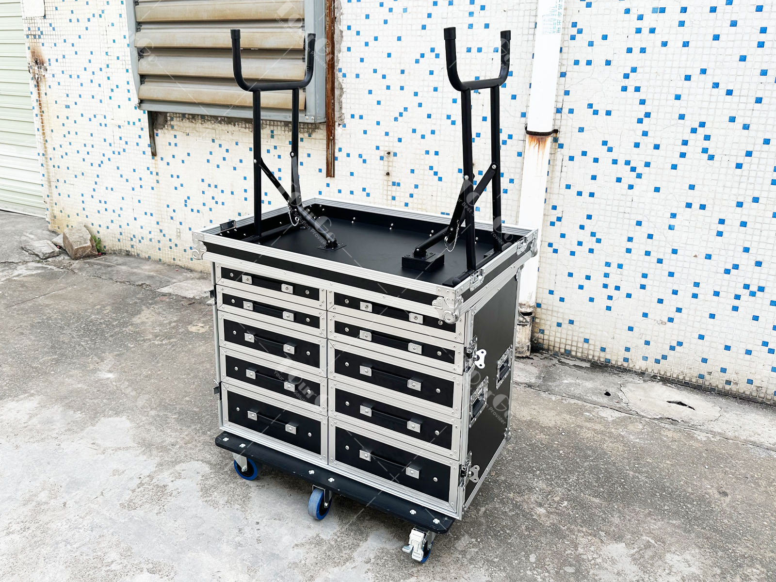 4 drawer flight case