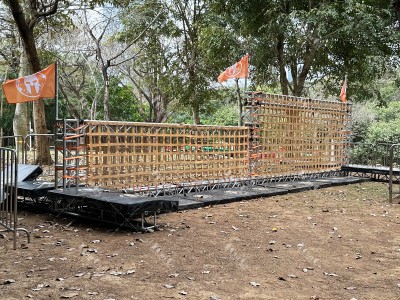 Tough Viking Obstacles-Net Cage